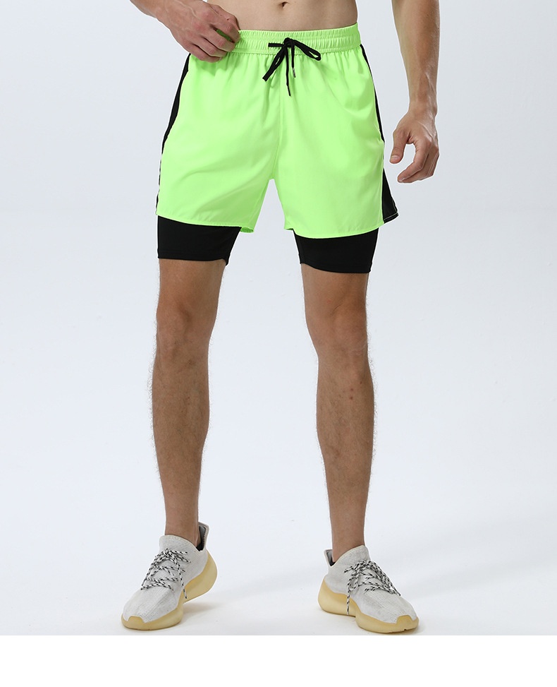 Men's 2-in-1 Athletic Shorts with Compression Liner