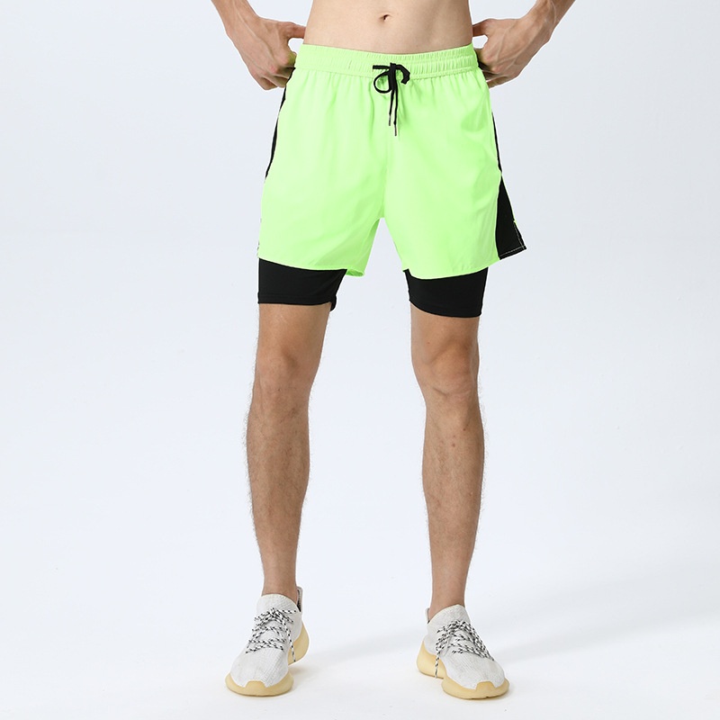 Men's 2-in-1 Athletic Shorts with Compression Liner