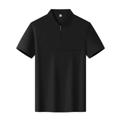 Polo da uomo a mezza zip ad asciugatura rapida - Traspirante e fresca