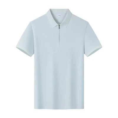 Polo da uomo a mezza zip ad asciugatura rapida - Traspirante e fresca