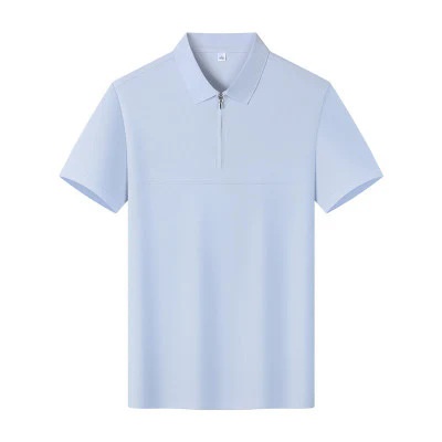 Polo da uomo a mezza zip ad asciugatura rapida - Traspirante e fresca