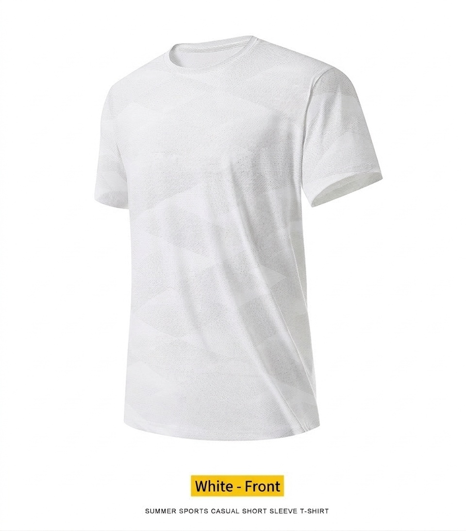 Men's Ice Silk Quick Dry Sports T-Shirt