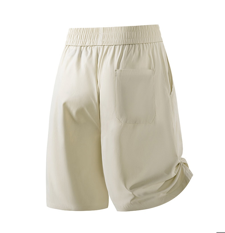 Pantalones cortos cargo de estilo técnico para hombre con cinturón de hebilla - Corte informal