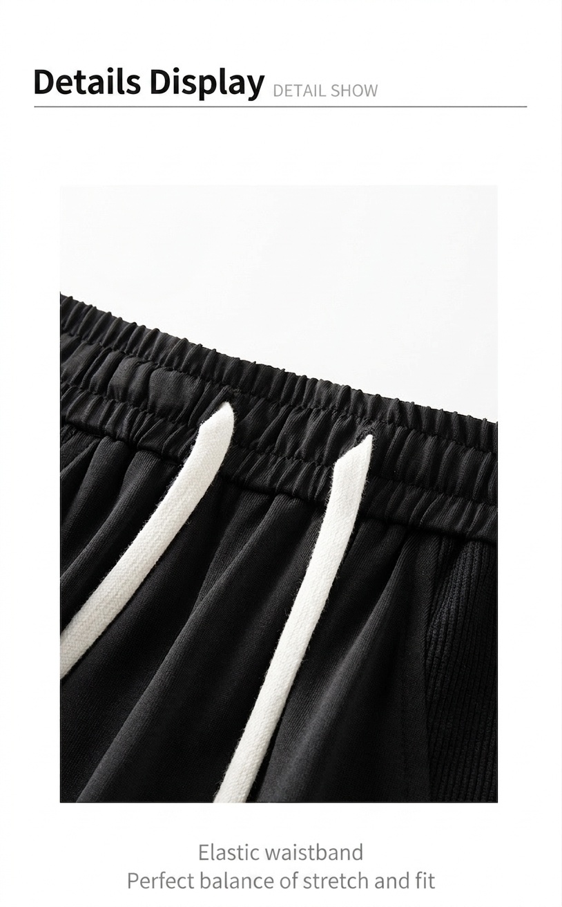 Pantalones cortos deportivos de secado rápido para hombre - Transpirables para gimnasio y running