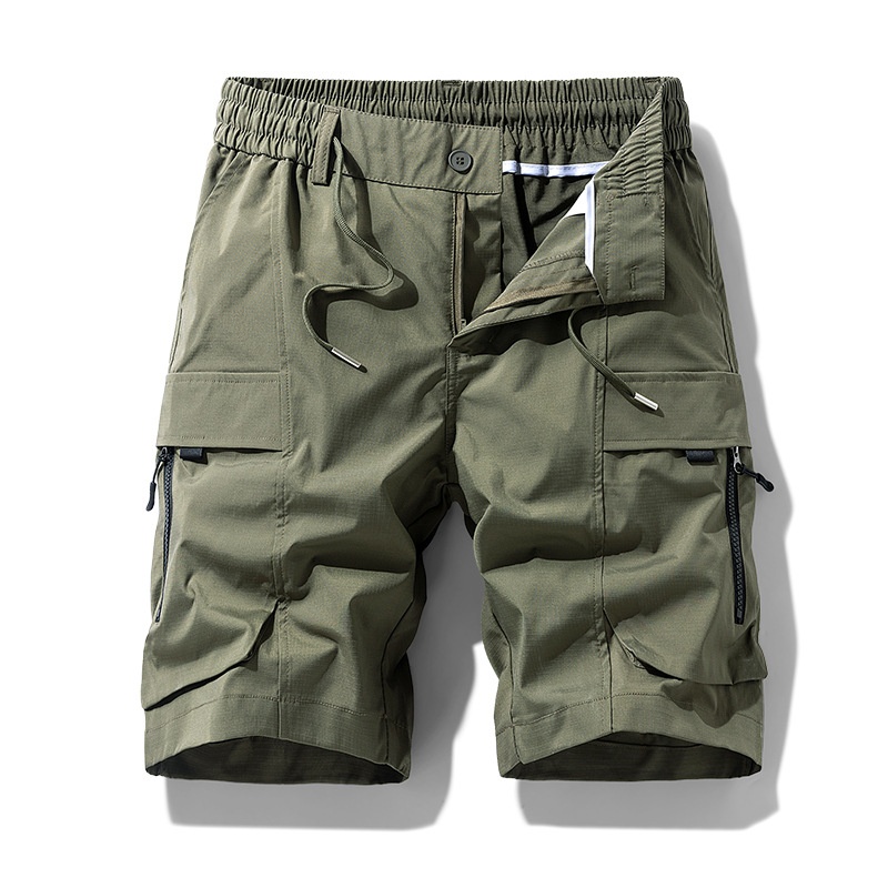 Pantalones cortos tácticos cargo para hombre - Prendas de exterior de secado rápido