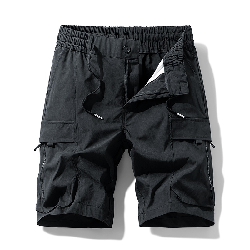 Pantalones cortos tácticos cargo para hombre - Prendas de exterior de secado rápido