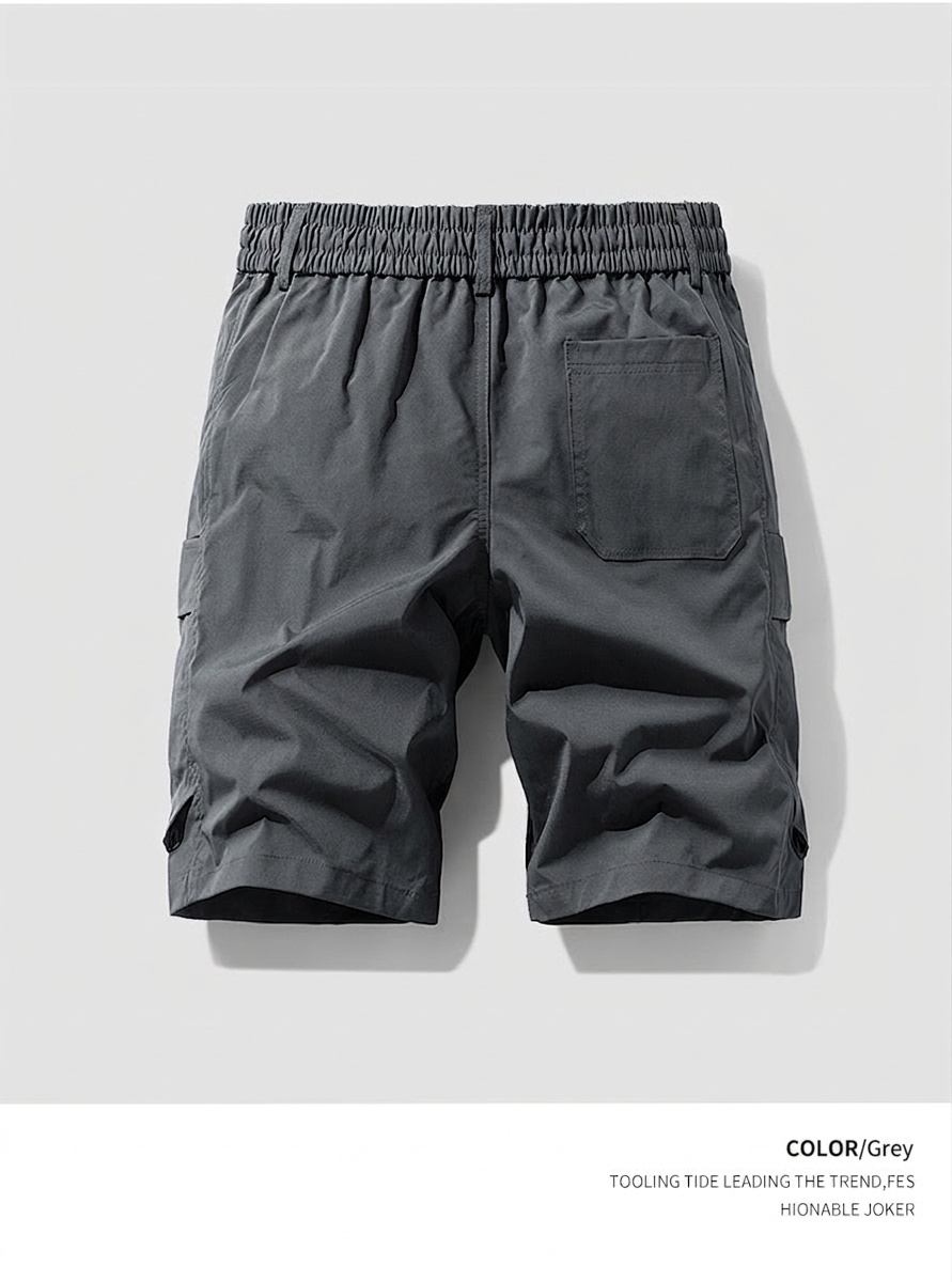 Pantalones cortos tácticos cargo para hombre - Prendas de exterior de secado rápido