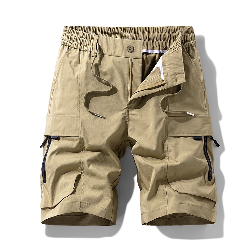 Pantalones cortos tácticos cargo para hombre - Prendas de exterior de secado rápido