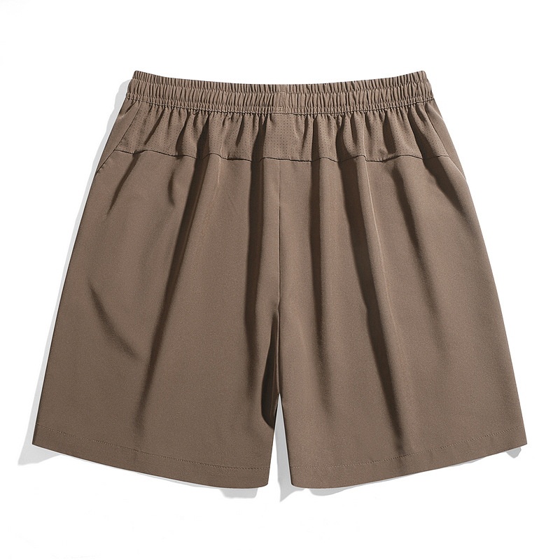 Pantalones cortos deportivos de secado rápido para hombre con bolsillos