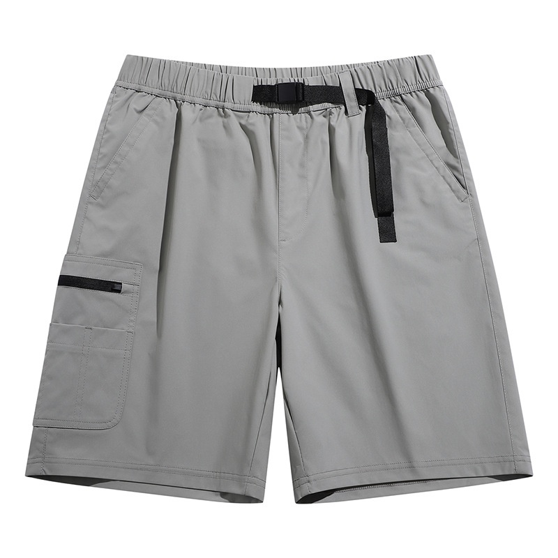 Schnelltrocknende Outdoor-Cargoshorts für Herren mit Gürtel