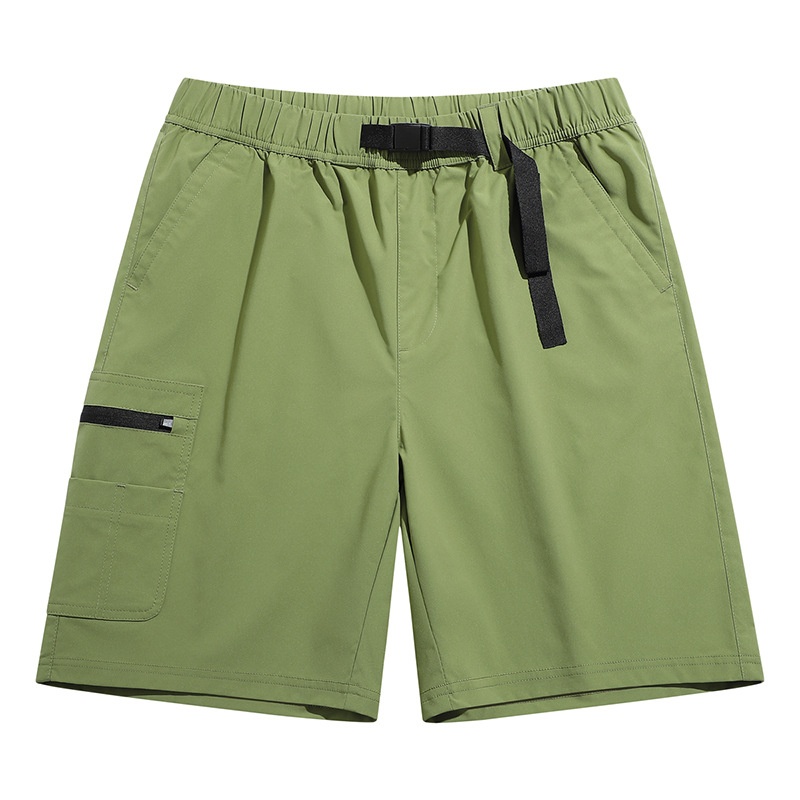Schnelltrocknende Outdoor-Cargoshorts für Herren mit Gürtel
