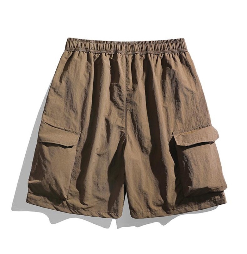 Pantalones cortos cargo ligeros para hombre con bolsillos - Estilo casual y deportivo