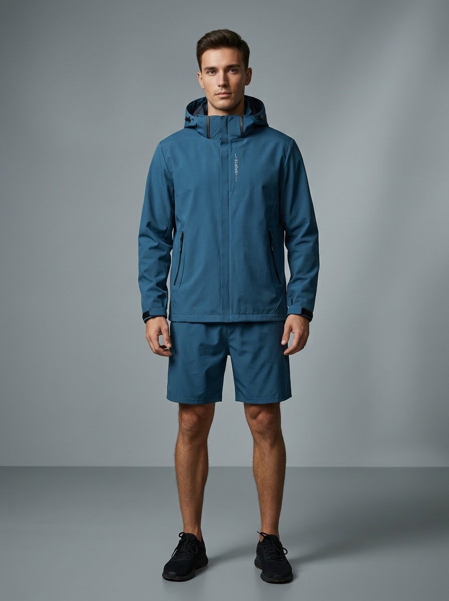 Couple's Outdoor Windbreaker Jacket