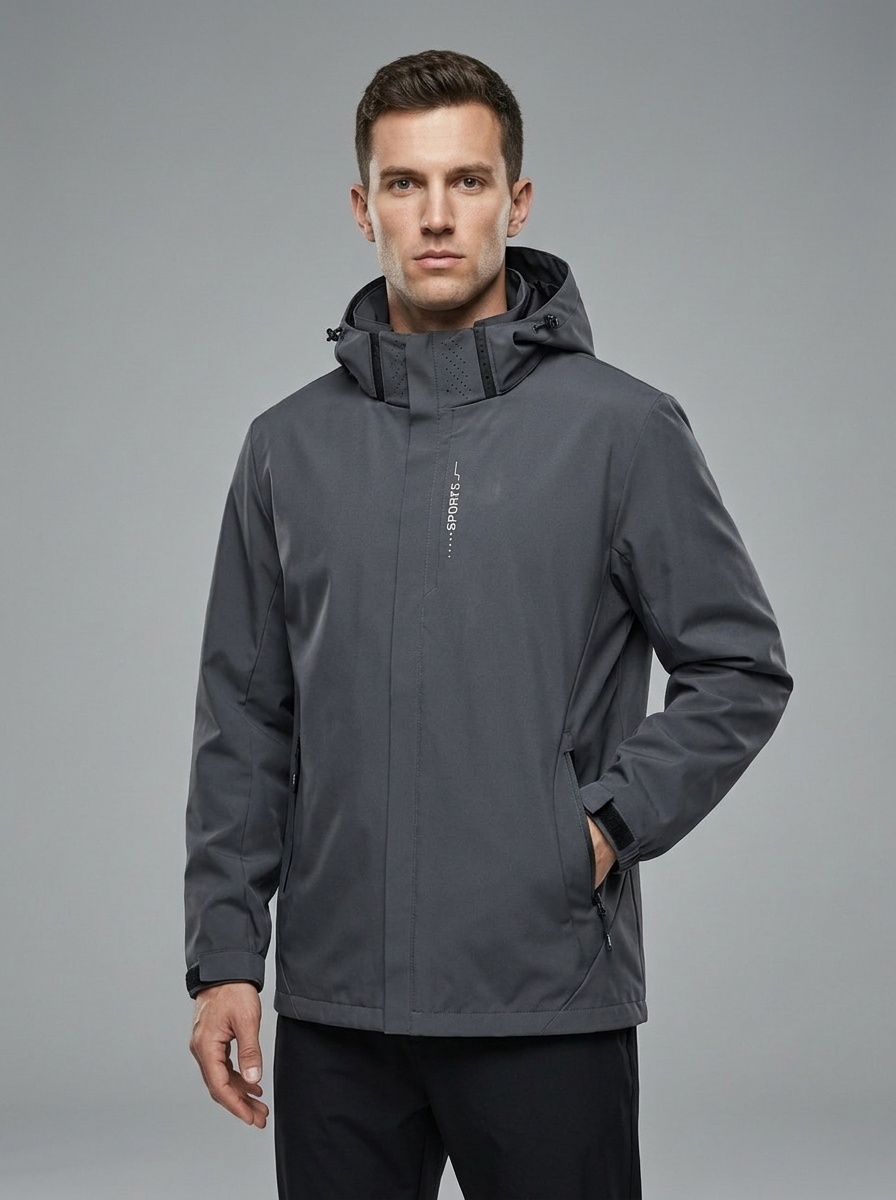 Couple's Outdoor Windbreaker Jacket