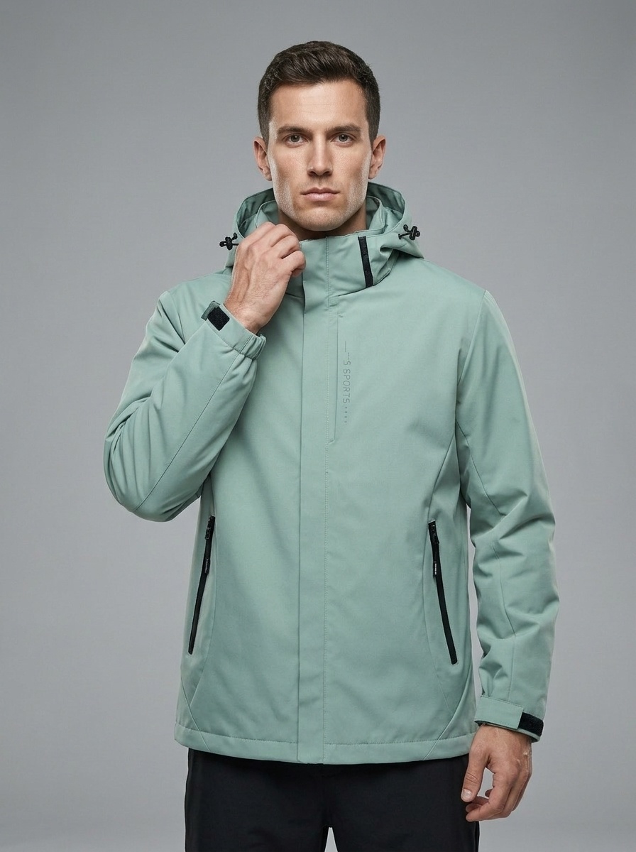 Couple's Outdoor Windbreaker Jacket