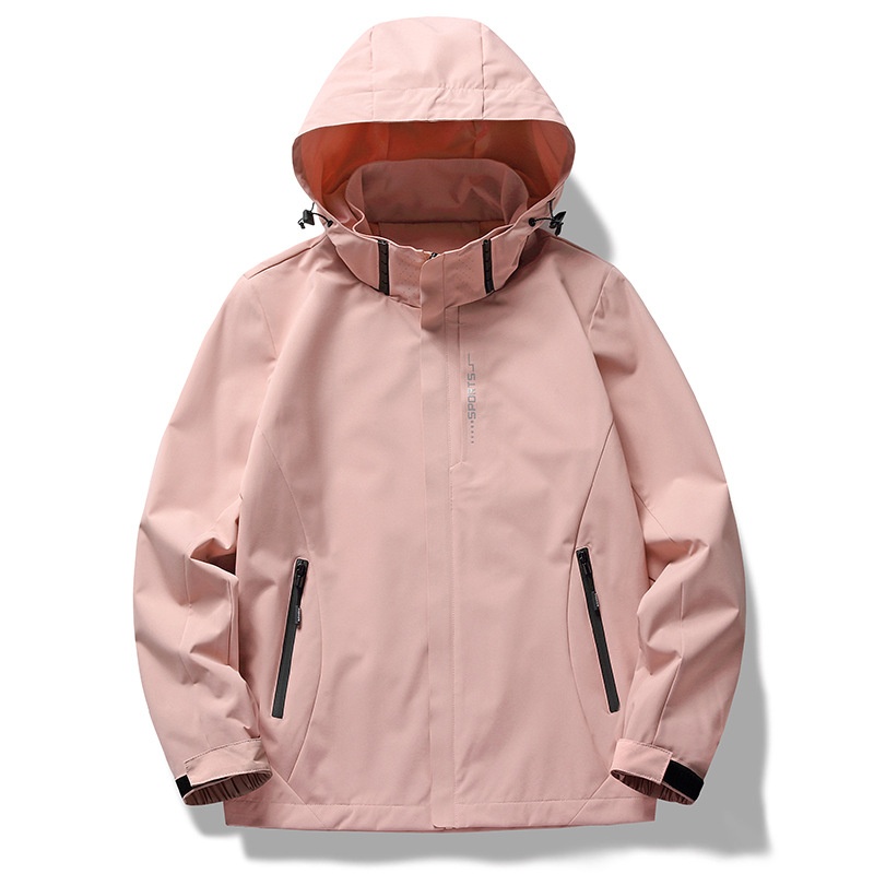 Couple's Outdoor Windbreaker Jacket