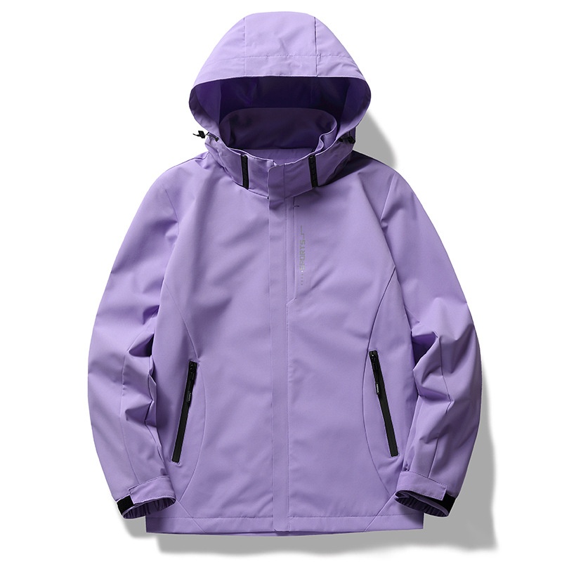 Couple's Outdoor Windbreaker Jacket