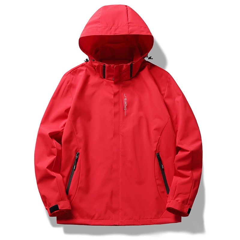 Couple's Outdoor Windbreaker Jacket