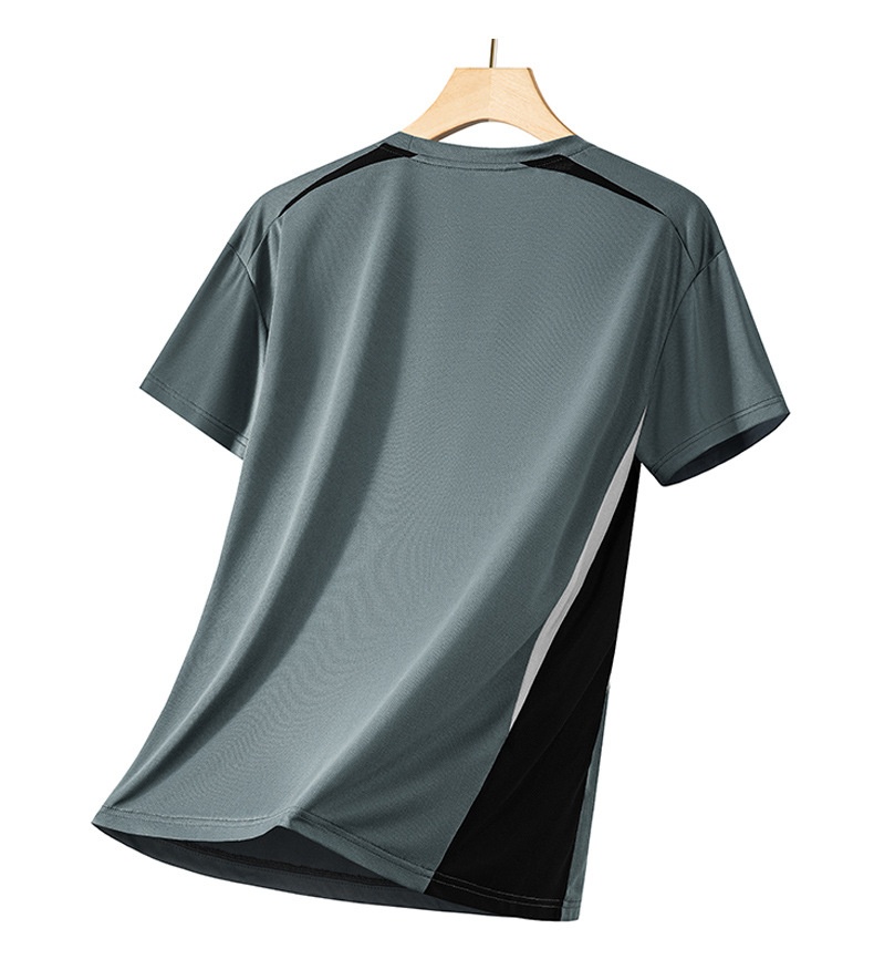 Camiseta deportiva de secado rápido para hombre | Camiseta de ropa deportiva