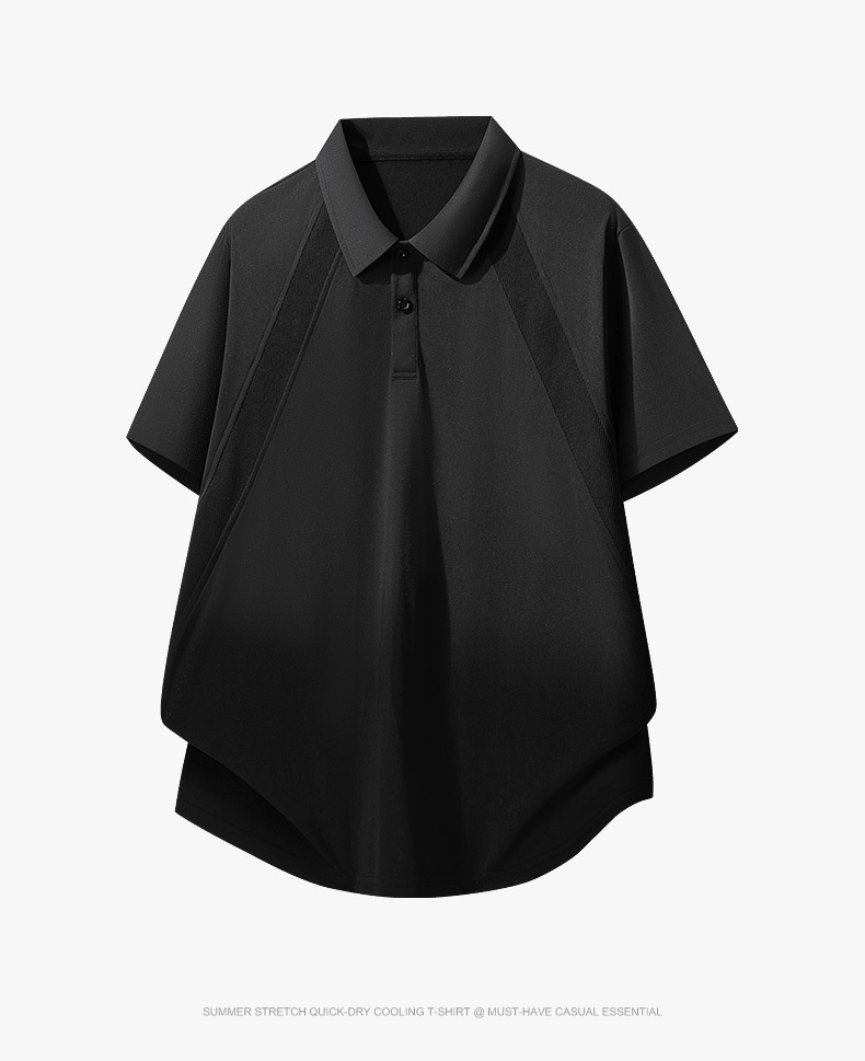 Polo de alto rendimiento de secado rápido para hombre - Ropa deportiva transpirable