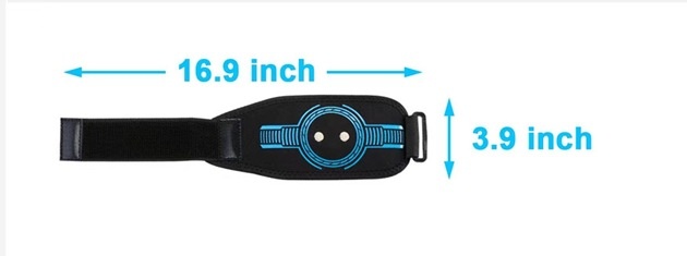 5 Pcs Set EMS Muscle Stimulator Abs Trainer Belt & Body Toning Kit