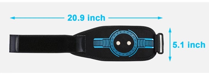 2 Pcs Set Tighs EMS Muscle Stimulator Abs Trainer Belt & Body Toning Kit