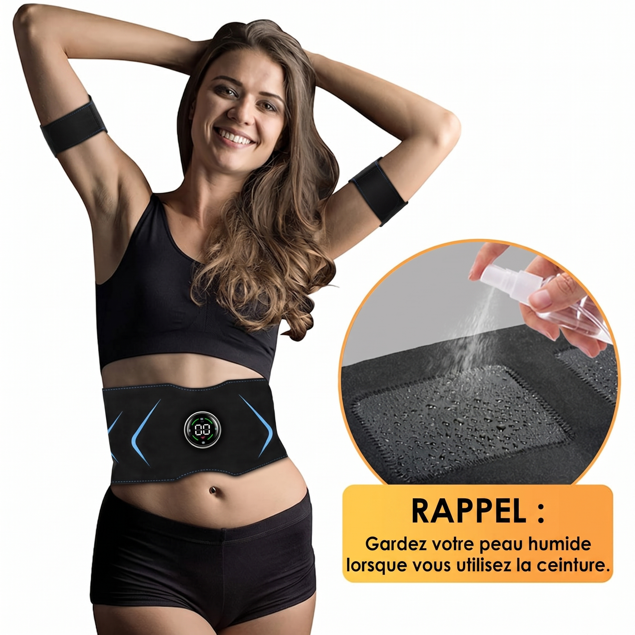 EMS Muscle Stimulator Abs Toner | Fitness Wearable