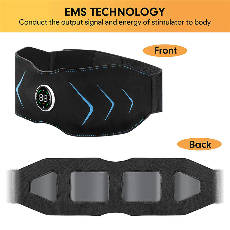 3 Pcs Set EMS Muscle Stimulator Abs & Arm Toner | Fitness Wearable