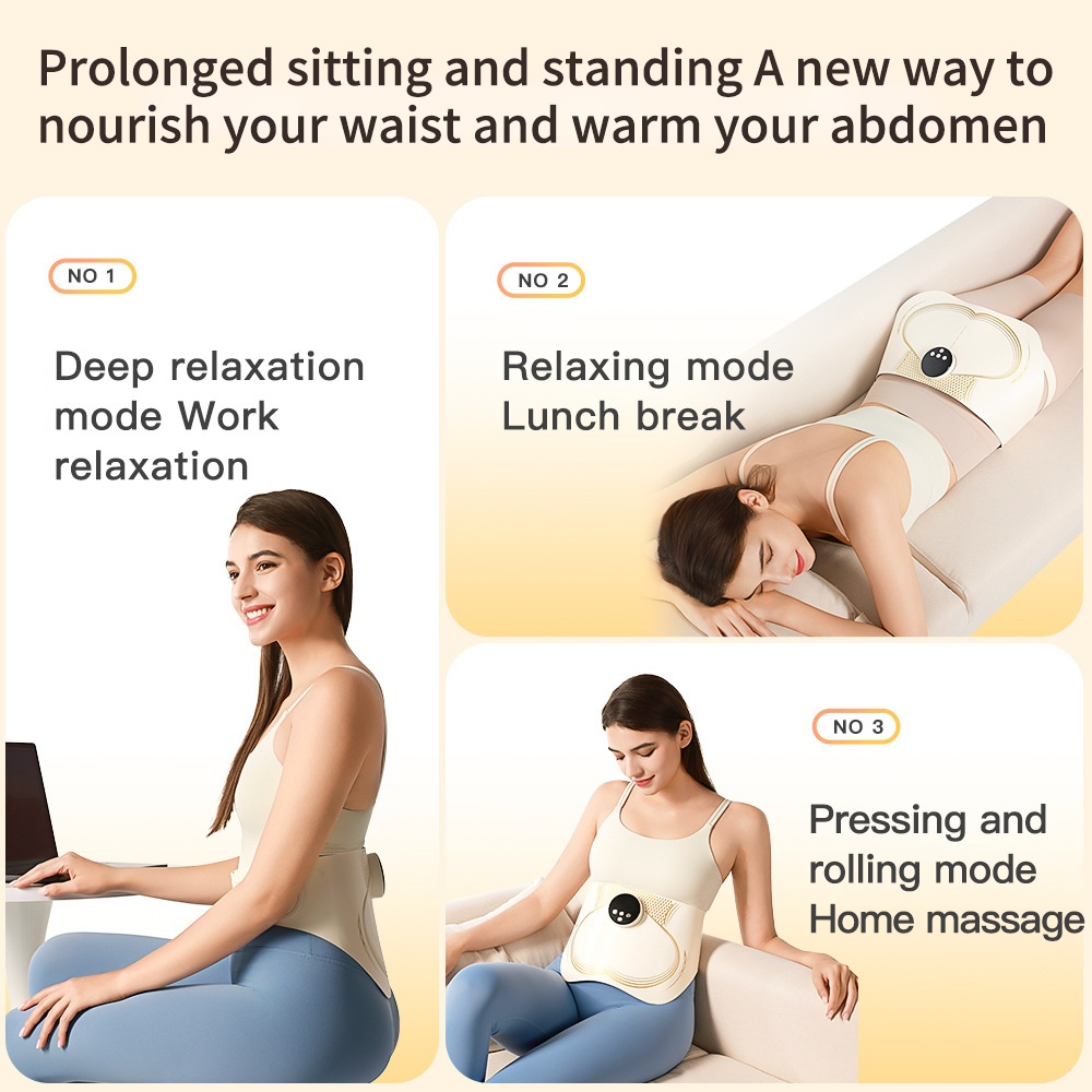 Smart EMS Hip & Buttocks Trainer with Heat & Massage