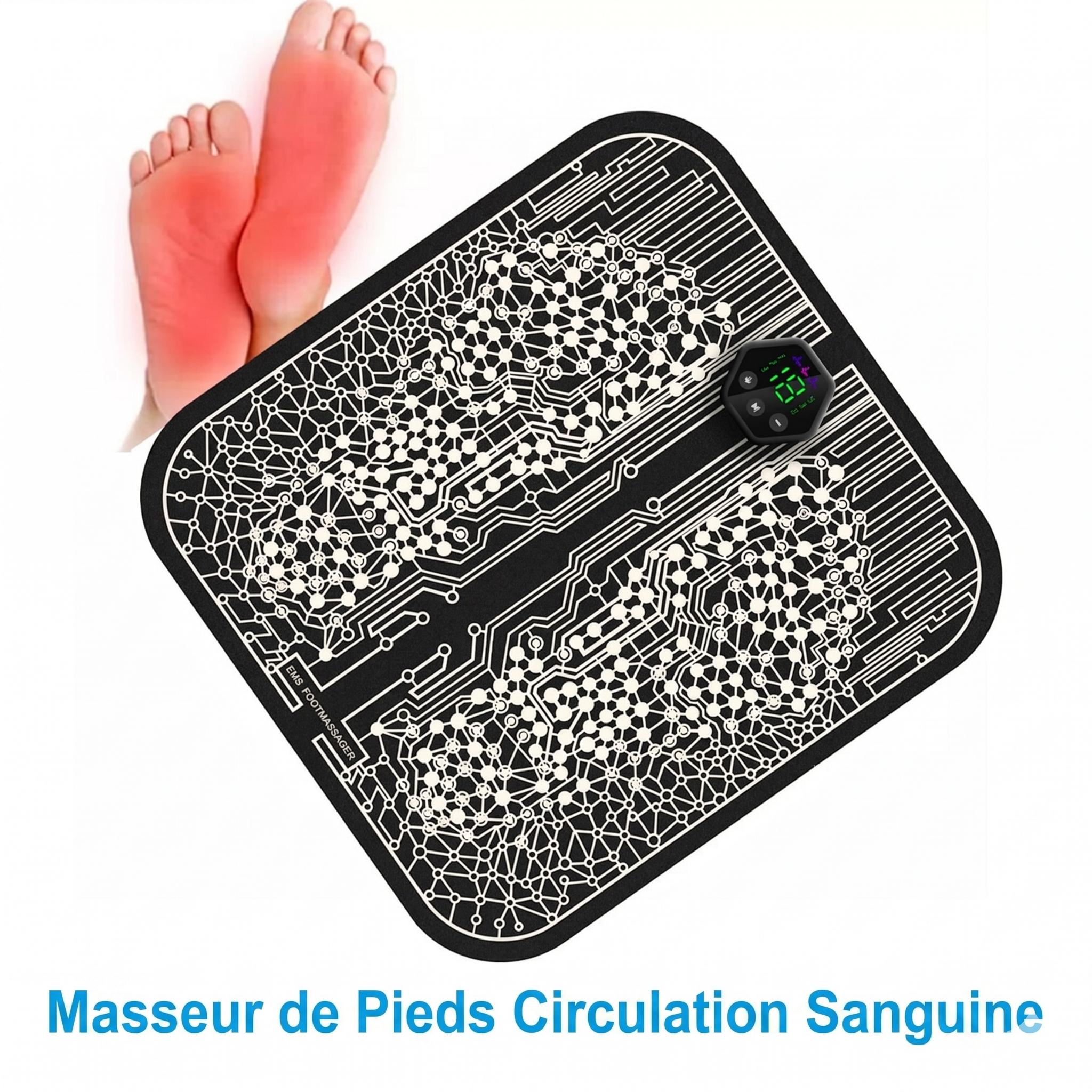 EMS Bio-Tracker Mat - Flexible Fitness Wearable