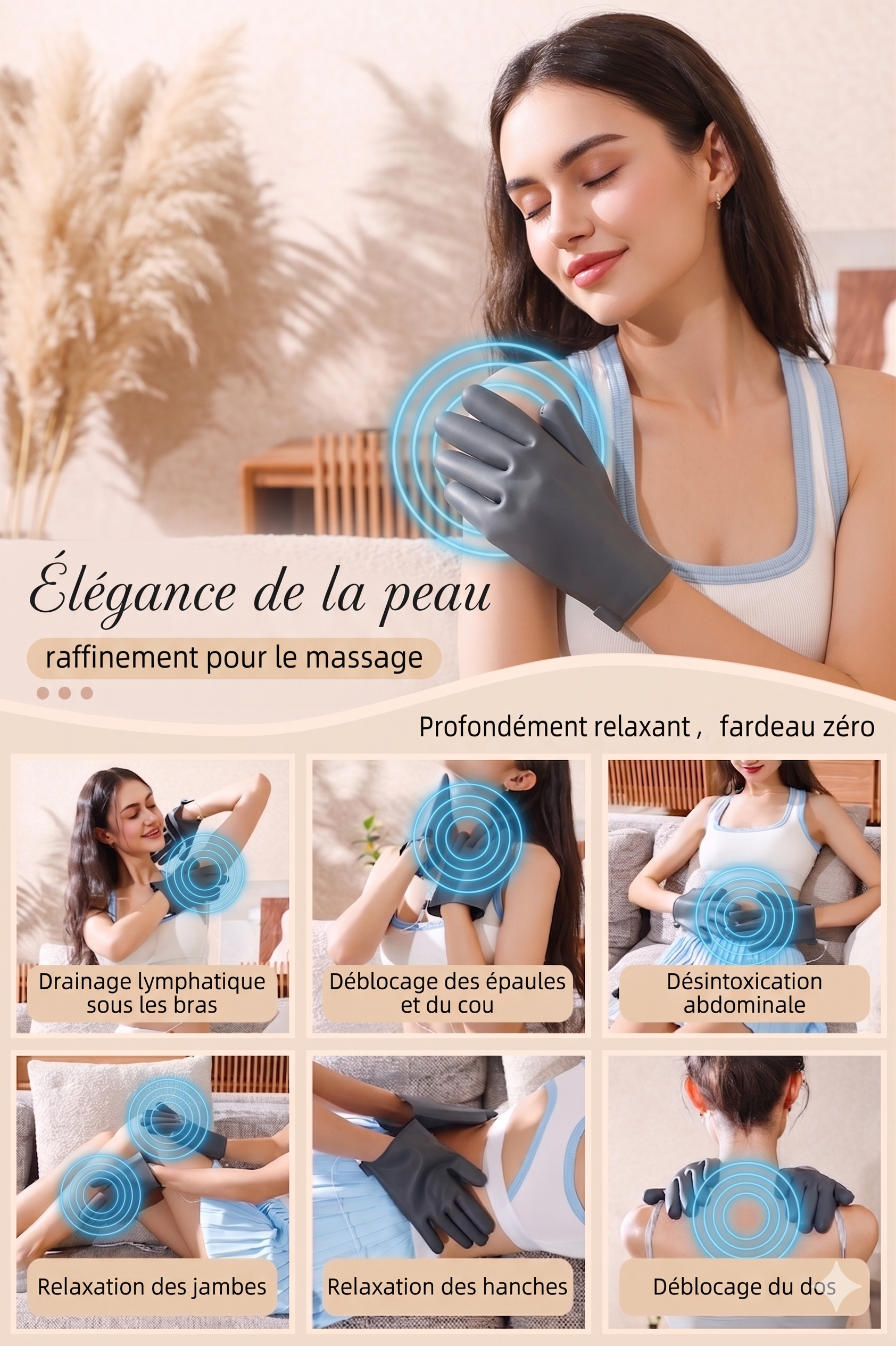 Smart EMS Pulse Massage Gloves | Deep Muscle Relief