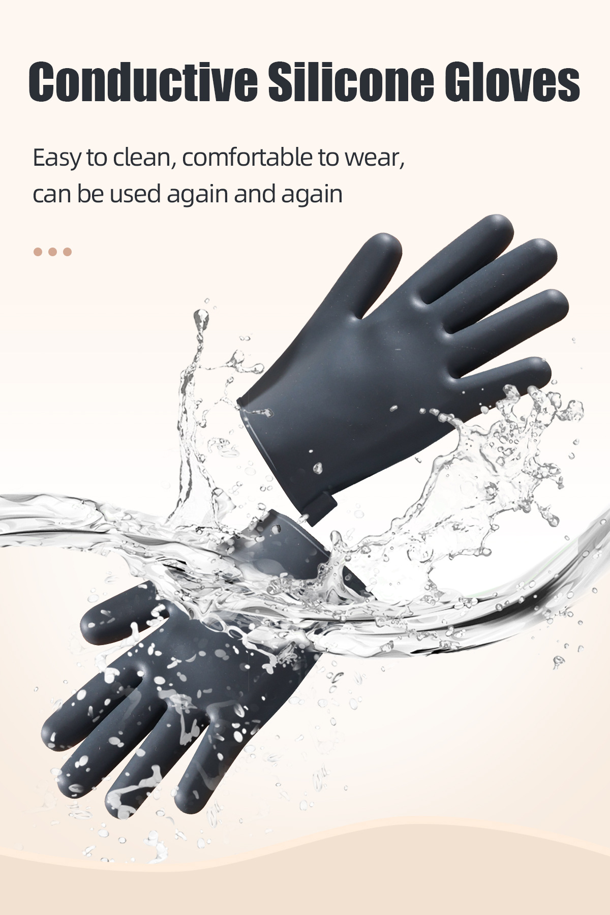 Smart EMS Pulse Massage Gloves | Deep Muscle Relief