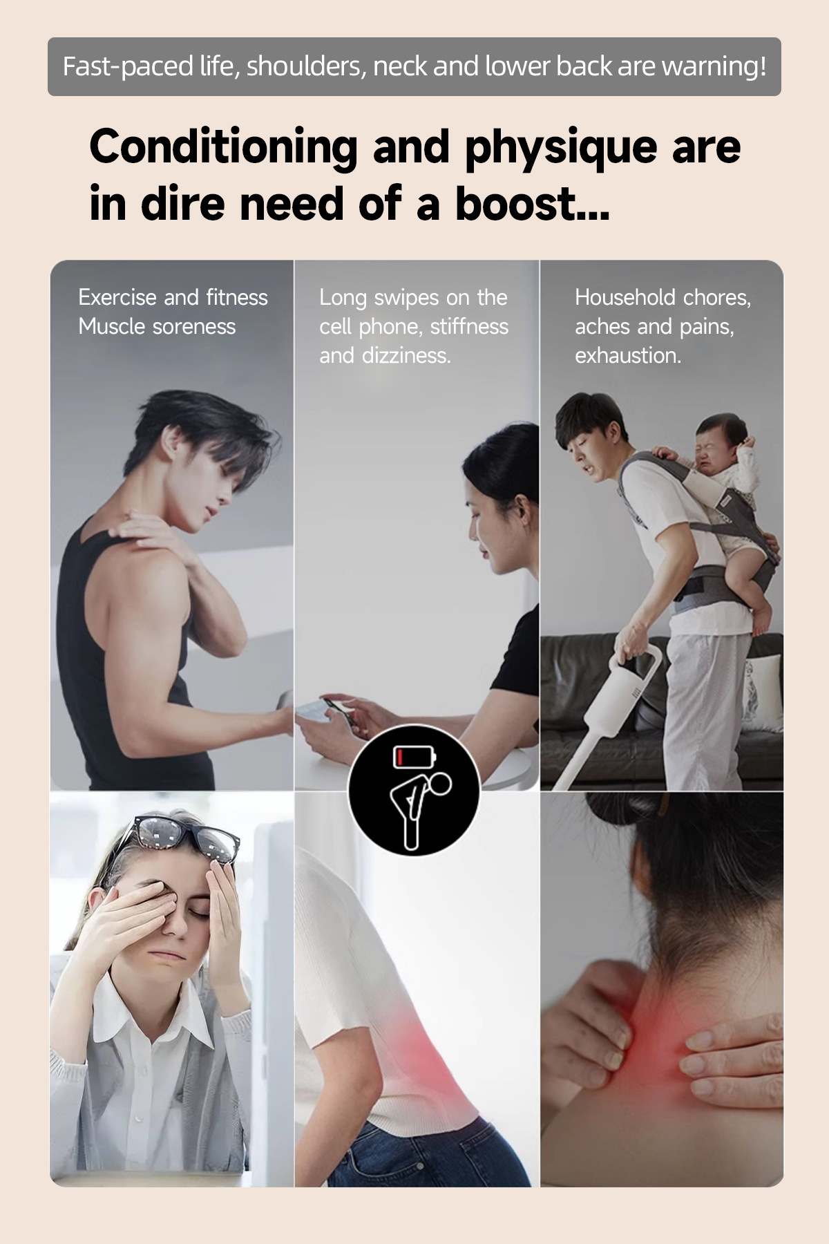 Smart EMS Pulse Massage Gloves | Deep Muscle Relief