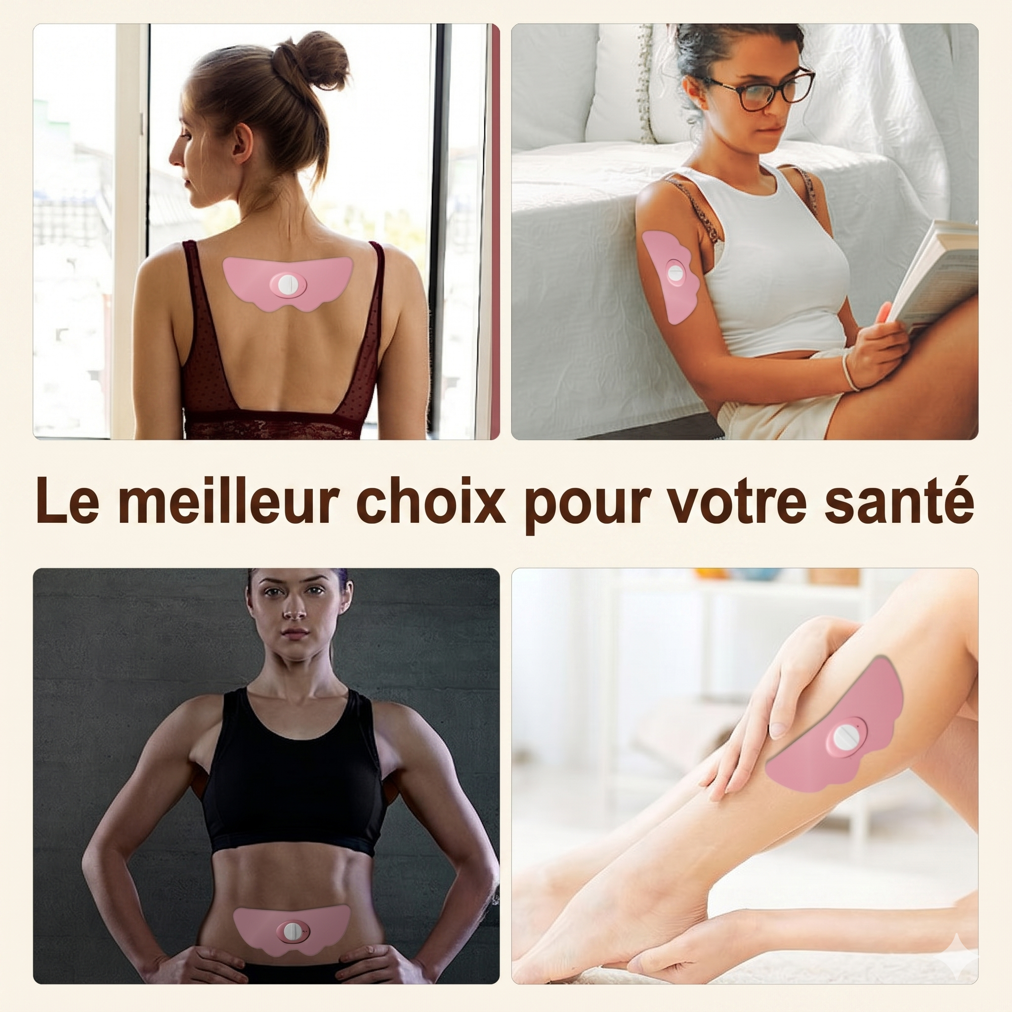 Wireless TENS Unit Massager for Targeted Pain Relief