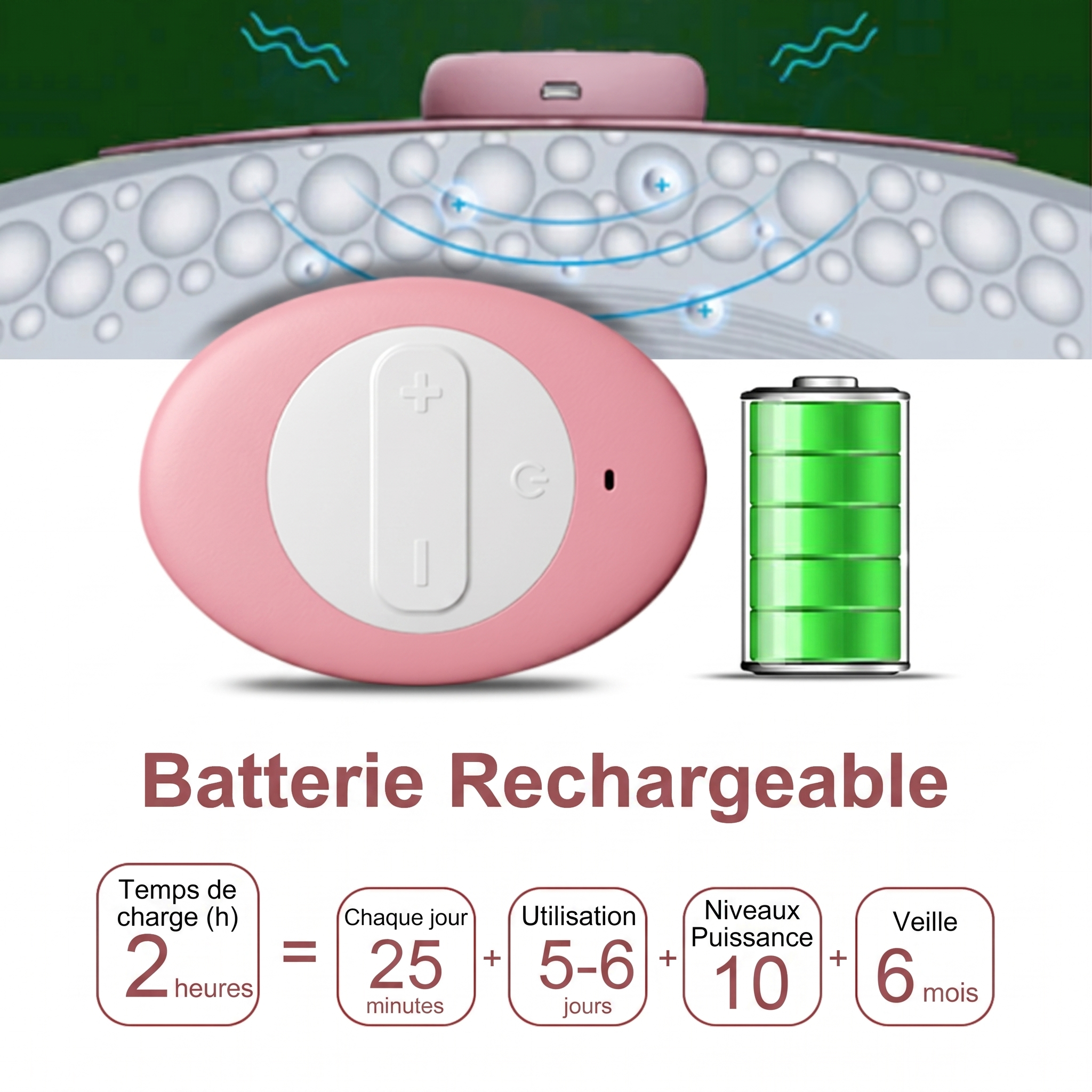 Wireless TENS Unit Massager for Targeted Pain Relief