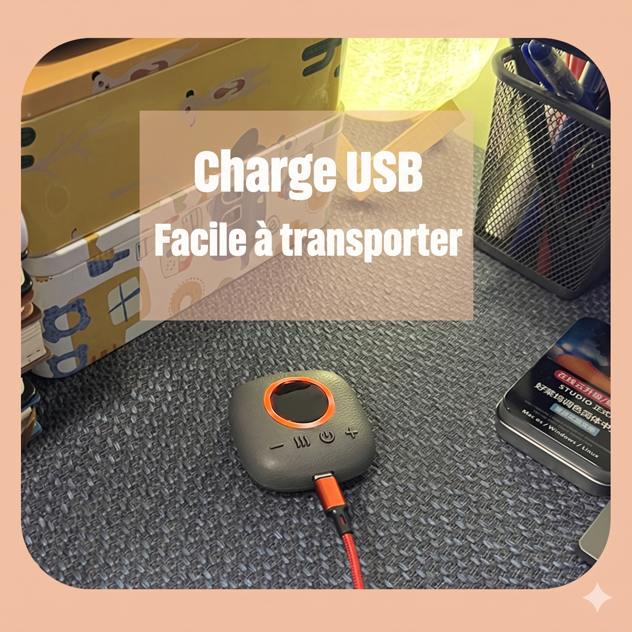 EMS Neck Massager Patch with Heat Therapy