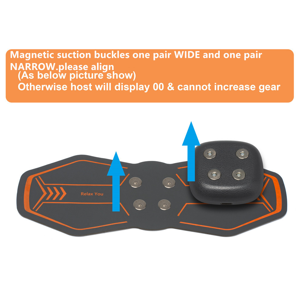 EMS Neck Massager Patch with Heat Therapy