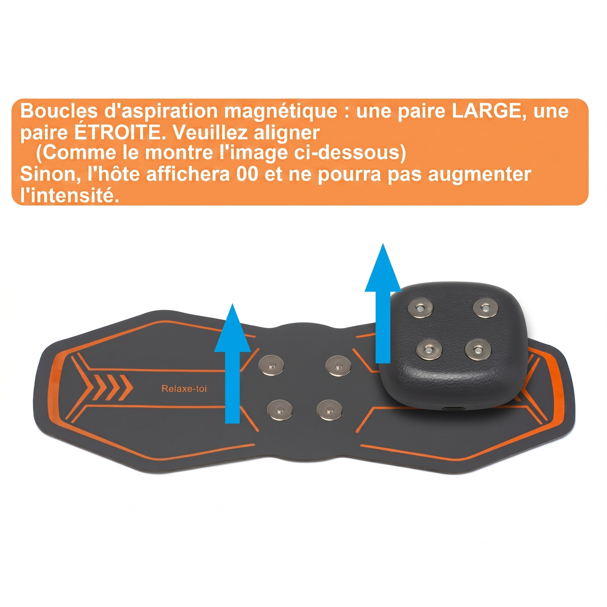 EMS Neck Massager Patch with Heat Therapy