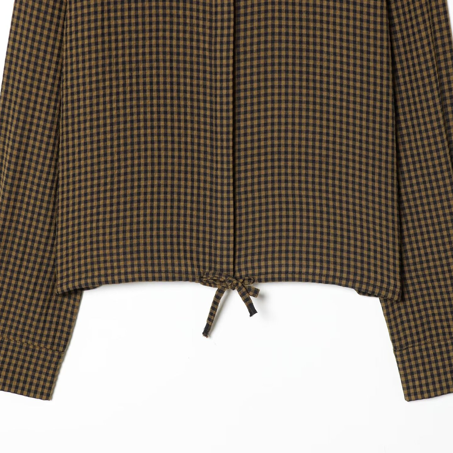 Gingham Shirt - Trendy European Style Women's Top KUN-00078