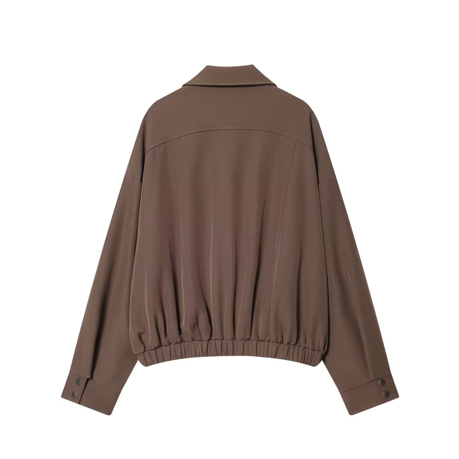 Women's Bomber Jacket & Pants Set - Stylish Zipper Outfit KUN-00107