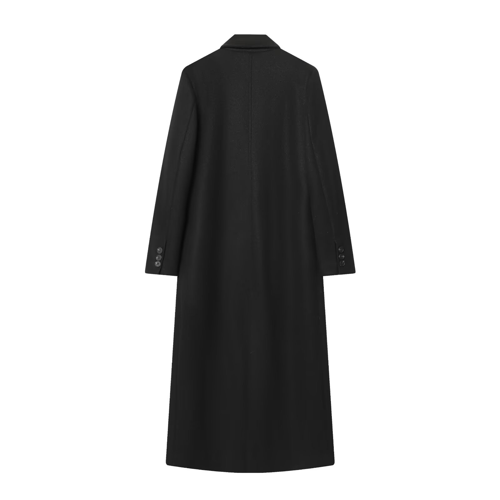 Gabardina larga cruzada para mujer - Estilo europeo KUN-00046