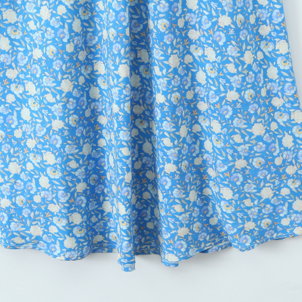 Lace Patchwork French Vintage Dress Cool Elegant KUN-00163