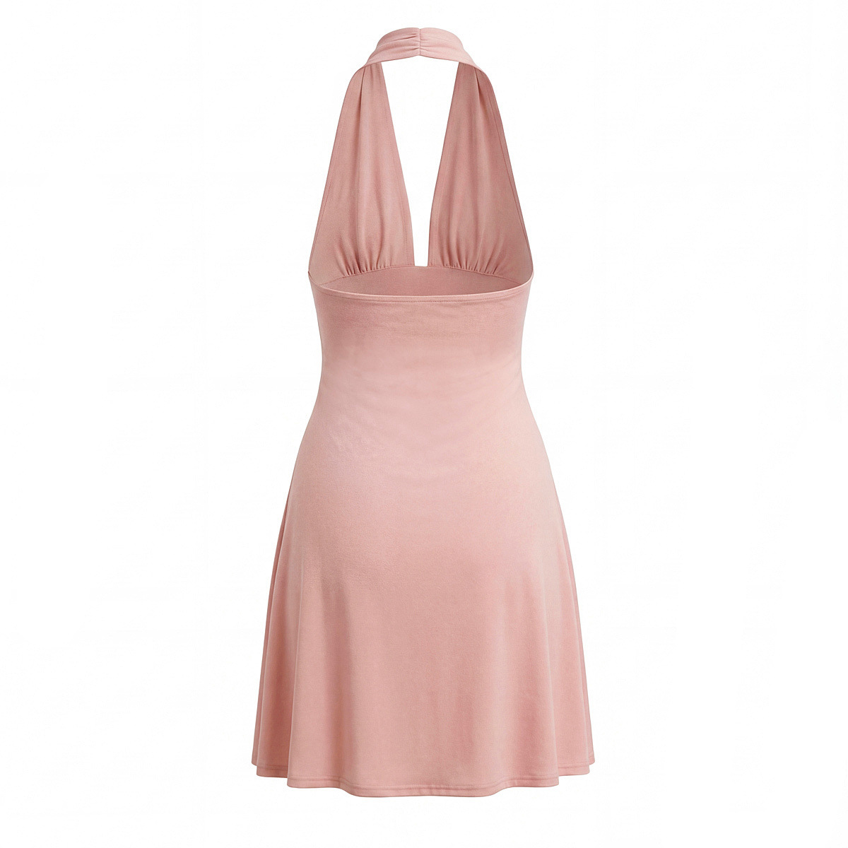 Klassisches, vielseitiges, sexy Neckholderkleid für Damen, KUN-00146