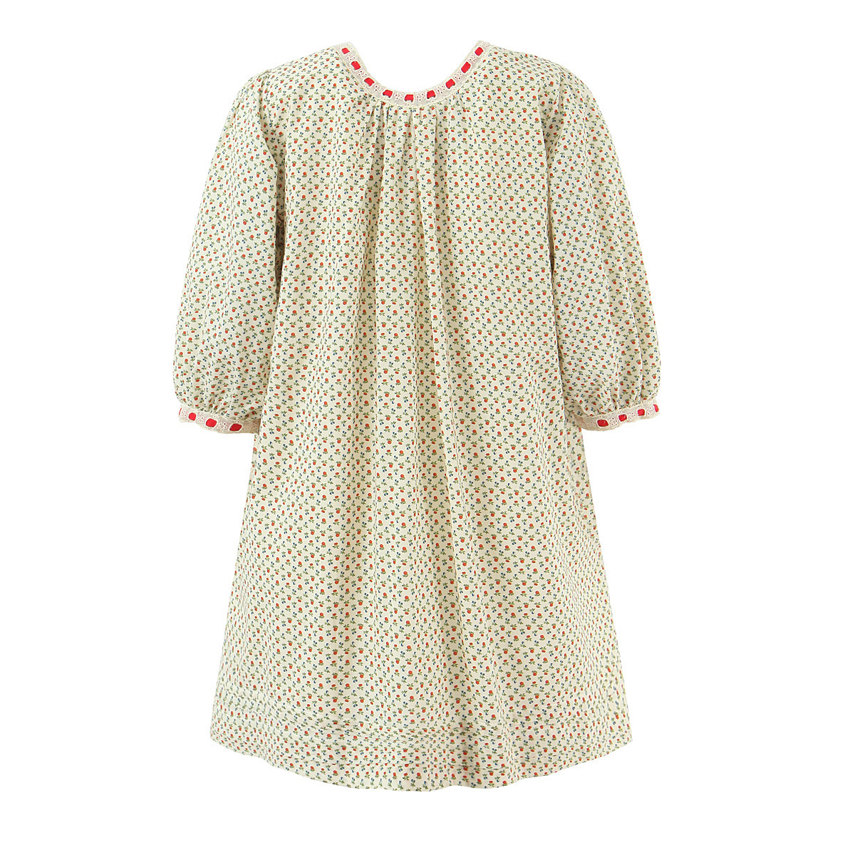 Women's French Style Red Ribbon Midi Dress KUN-00145