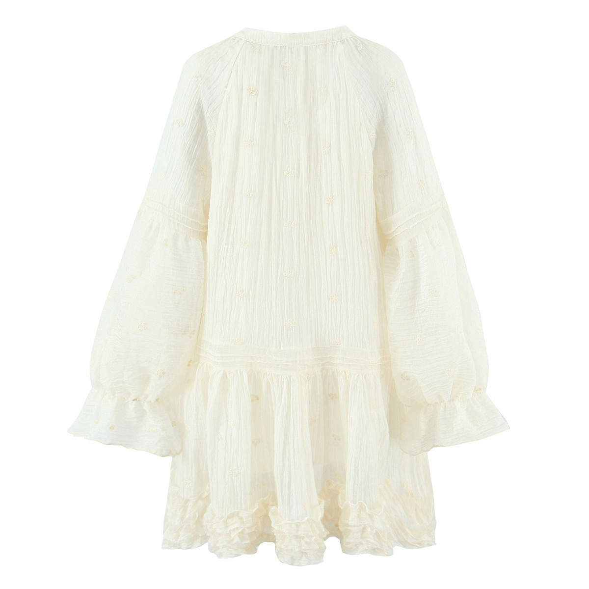 Elegantes Damenkleid mit Quasten – Schicker Boho-Stil KUN-00137