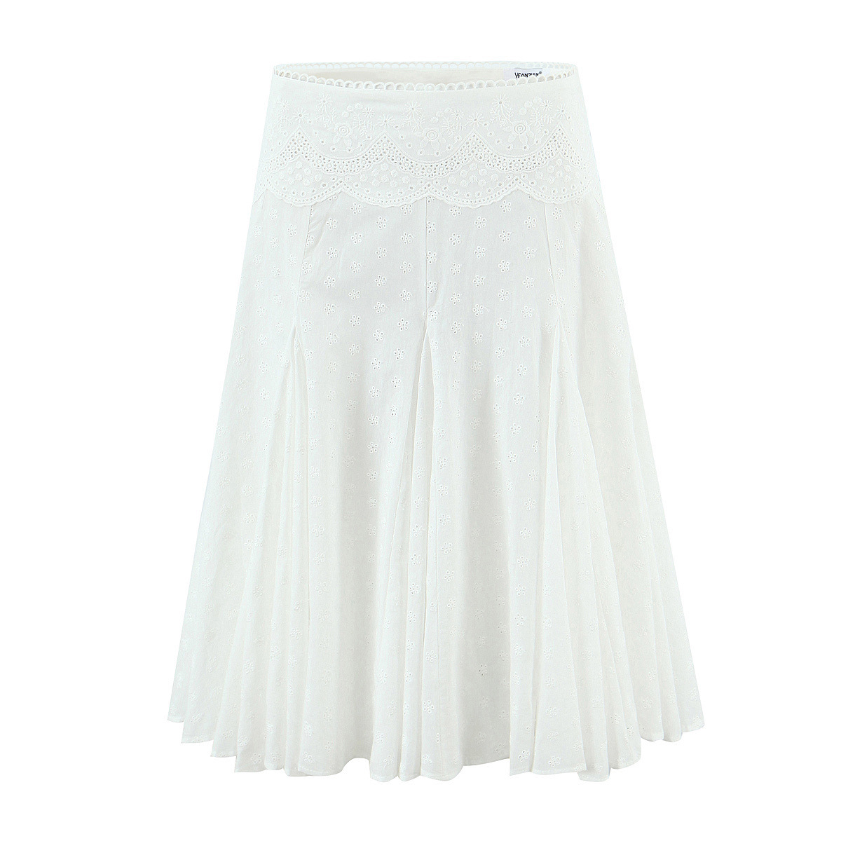 Ensemble haut et jupe en dentelle - Élégant et chic KUN-00095