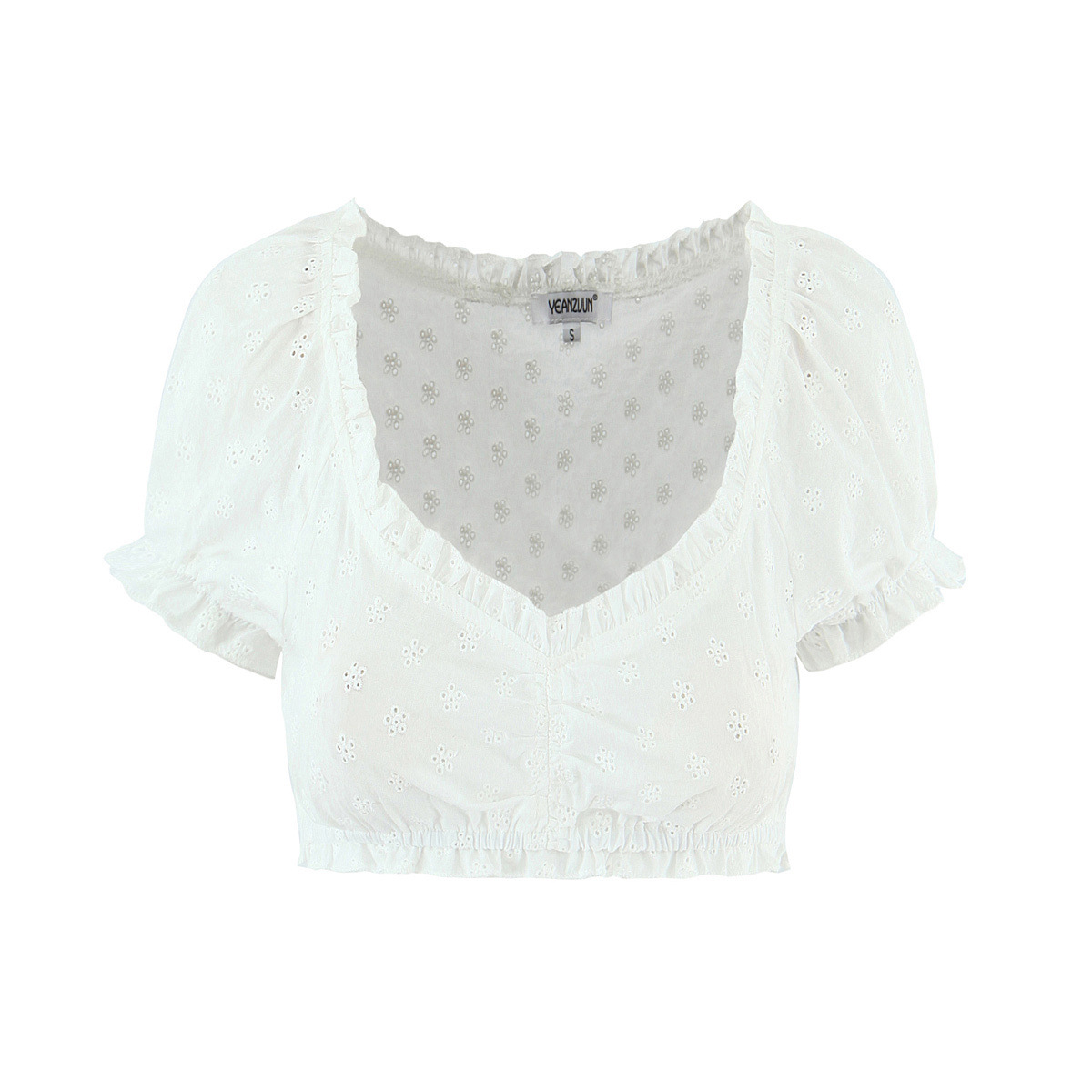 Ensemble haut et jupe en dentelle - Élégant et chic KUN-00095