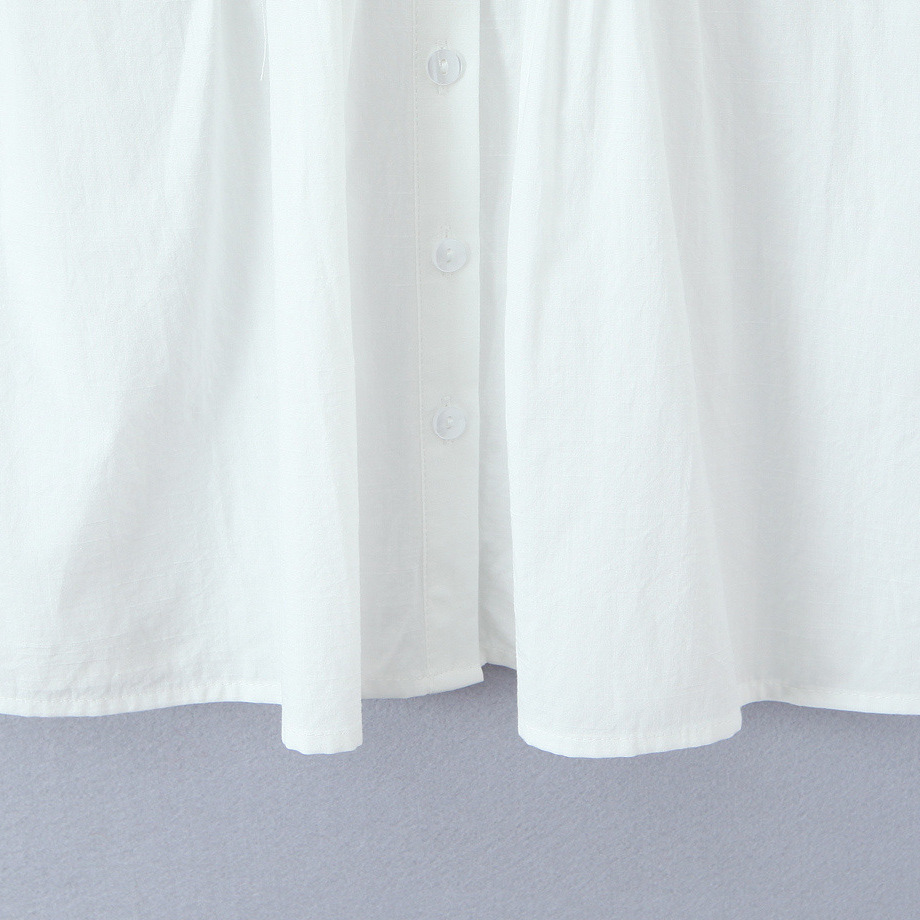 Bluse mit Spitzenkragen, elegantes Damenhemd KUN-00103