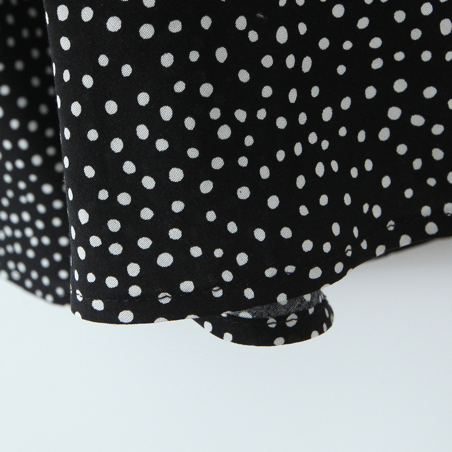 Lace Dot Elegant French Style Dress KUN-00170