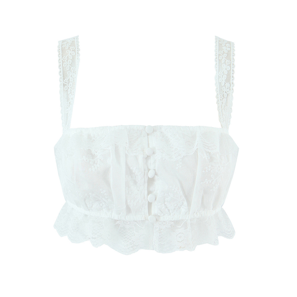 Kanten camisole set - Chique Franse stijl KUN-00093